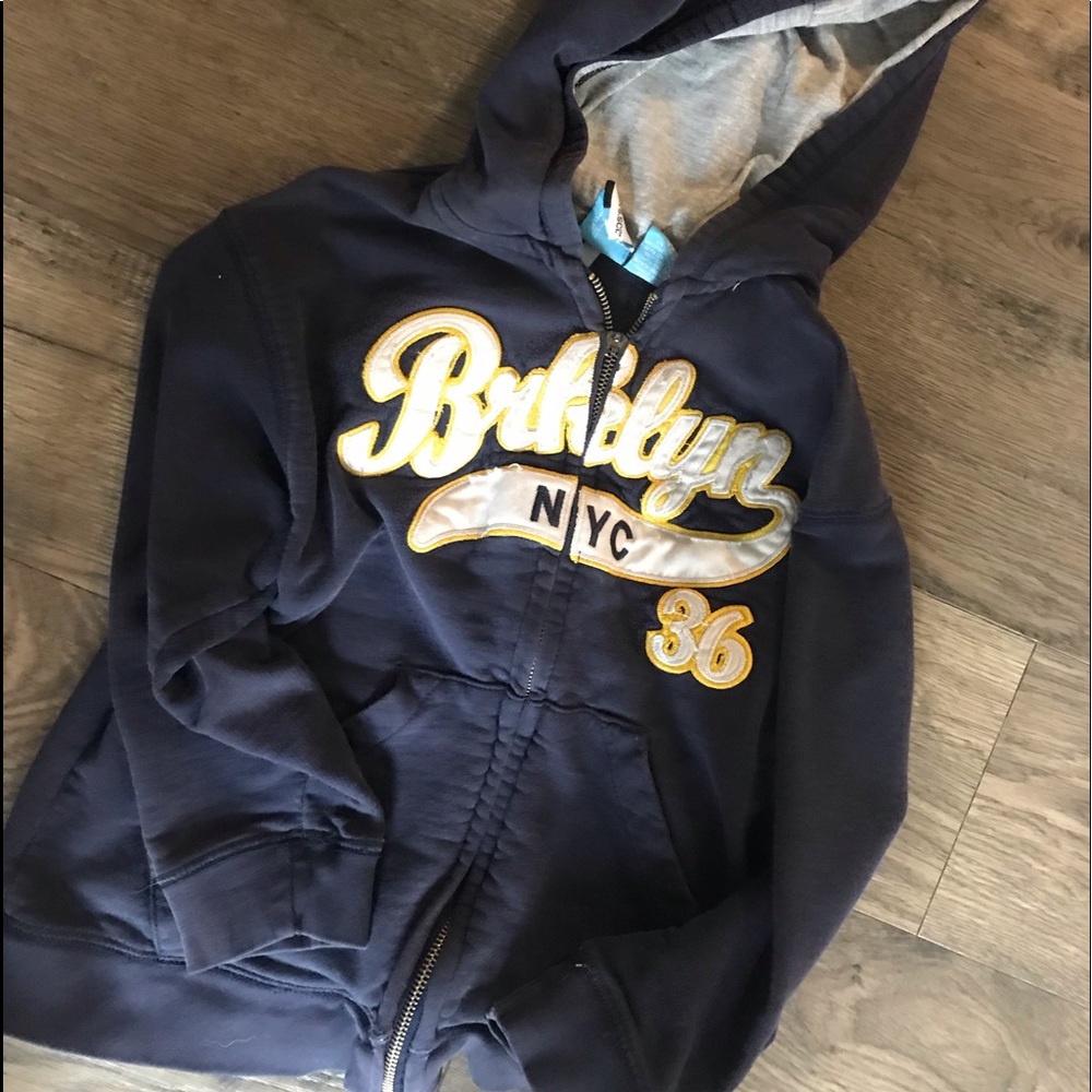 Boys zip Up sweatshirt